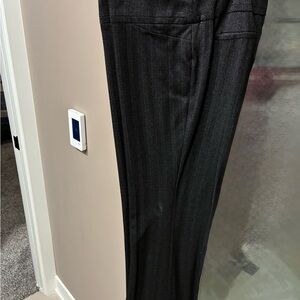 New York & Company Men's Charcoal Striped Dress Pants